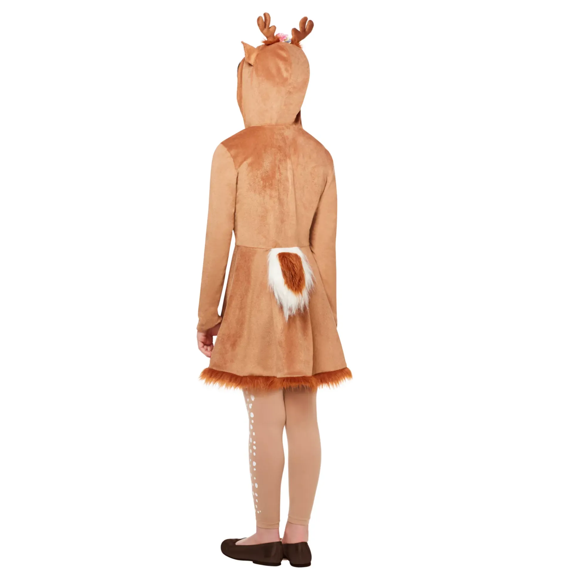 Kids Hooded Deer Dress Costume