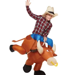 Kids Inflatable Bull Rider Costume