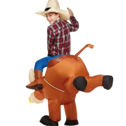 Kids Inflatable Bull Rider Costume