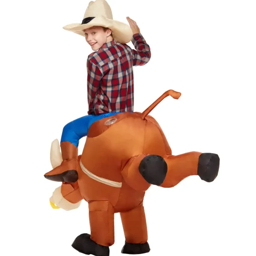 Kids Inflatable Bull Rider Costume