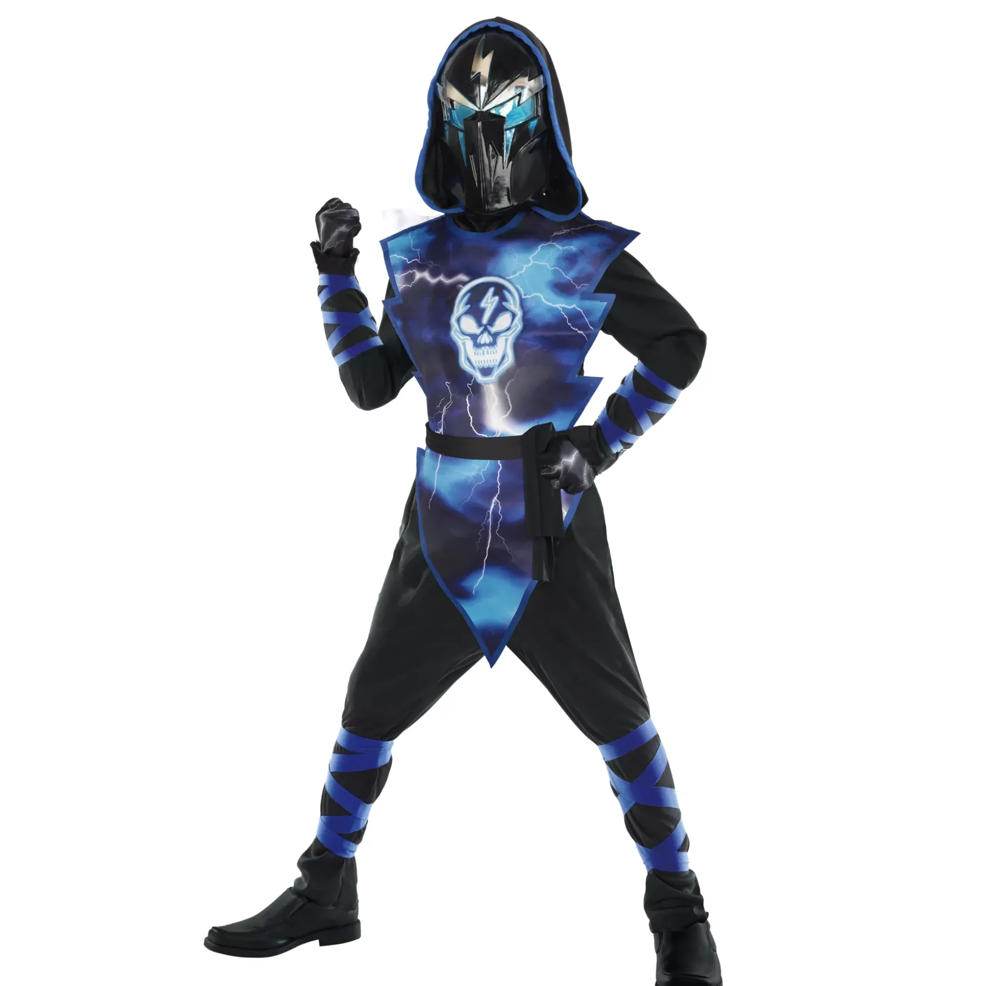 Kids Light-Up Extreme Lightning Ninja Costume