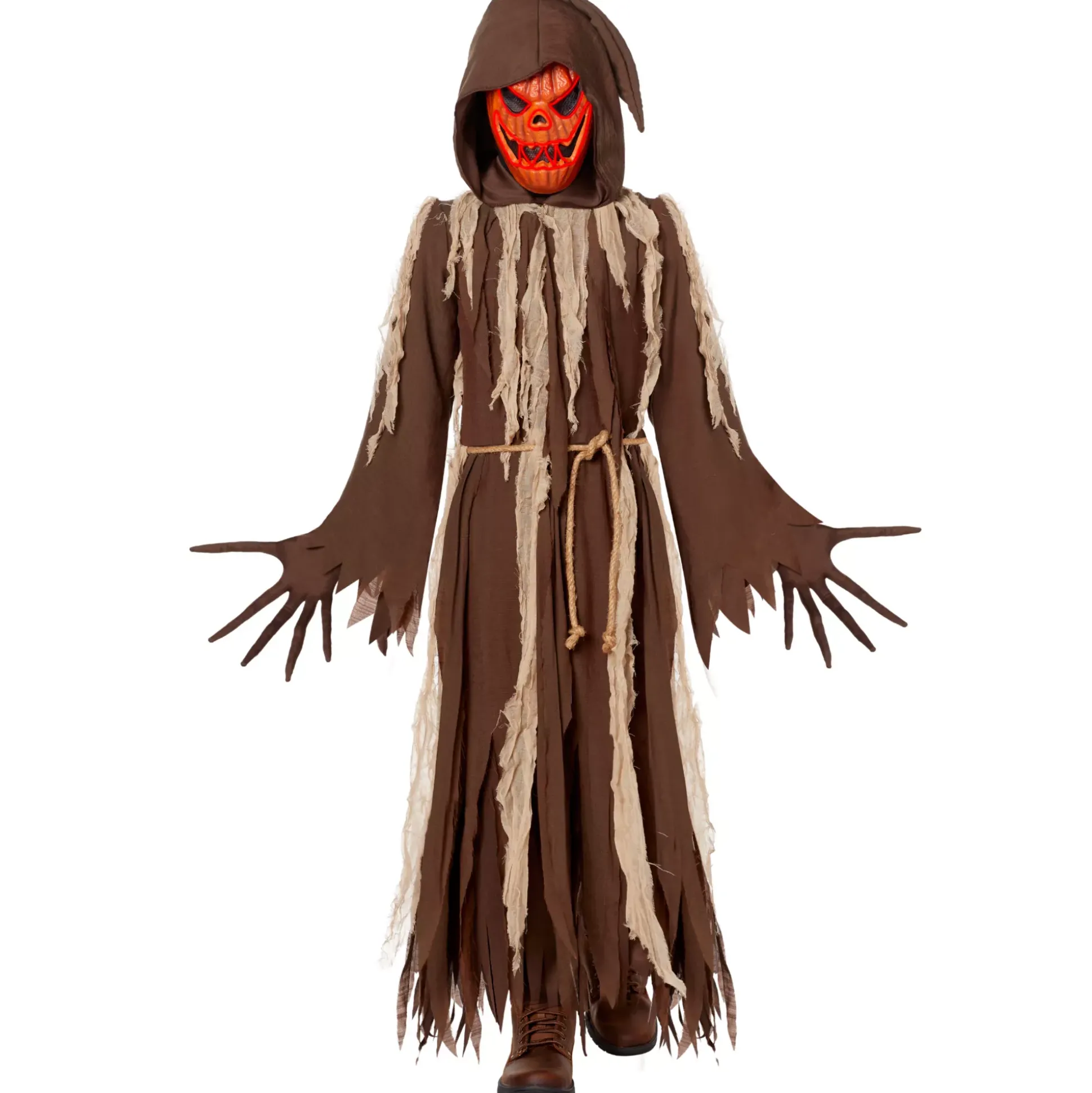 Kids Light-Up Jack-O-Lantern Costume