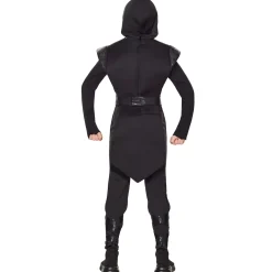 Kids Light-Up Skeleton Ninja Costume