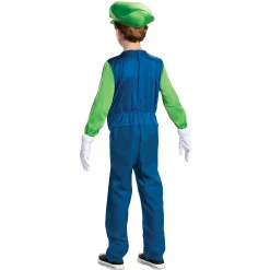 Kids Luigi Costume Deluxe- Mario Bros.