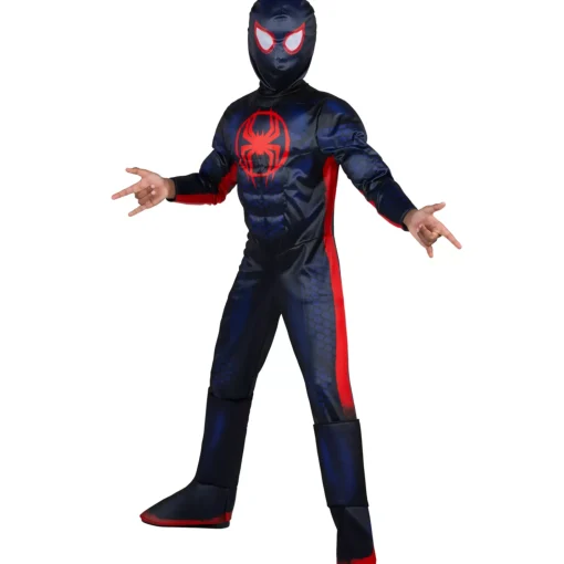 Kids Miles Morales Costume Deluxe - Spider-Man