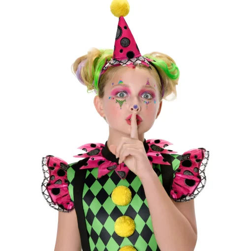Kids Neon Clown Makeup Kit