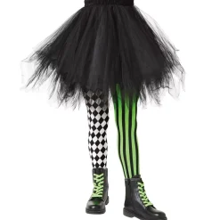 Kids Neon Clown Tights