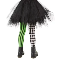 Kids Neon Clown Tights