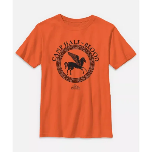 Kids Percy Jackson Camp Half-Blood Pegasus T Shirt