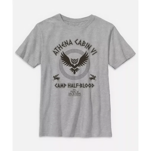 Kids Percy Jackson Camp Half-Blood Athena Cabin VI T Shirt