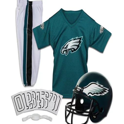 Kids Philadelphia Eagles NFL Deluxe Uniform Costume - Franklin Sports
