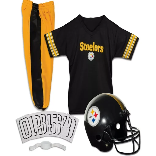 Kids Pittsburgh Steelers NFL Deluxe Uniform Costume - Franklin Sports