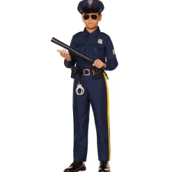 Kids Police Officer Costume Deluxe