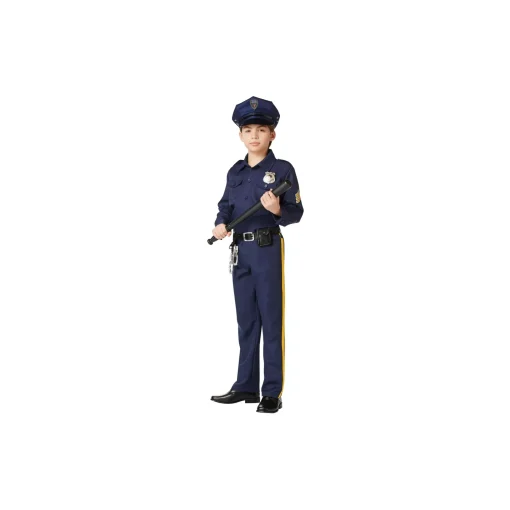 Kids Police Officer Costume Deluxe