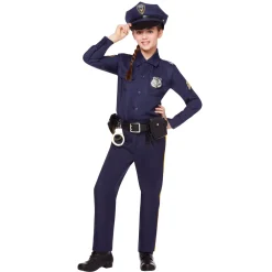 Kids Police Officer Costume Deluxe