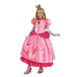 Kids Princess Peach Costume Deluxe - Super Mario Bros.