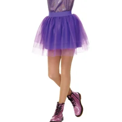 Kids Purple Tulle Skirt