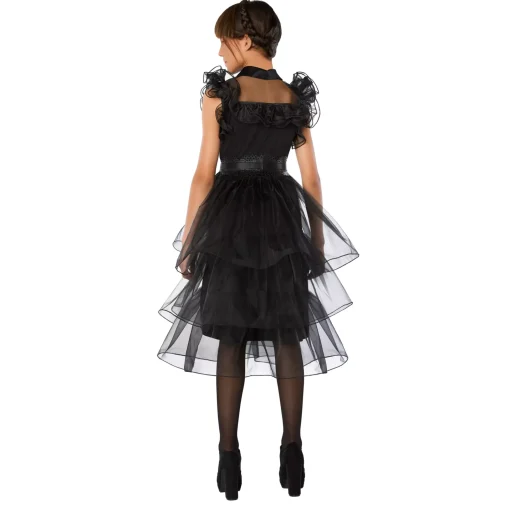Kids Rave 'N Dance Wednesday Addams Dress - Wednesday