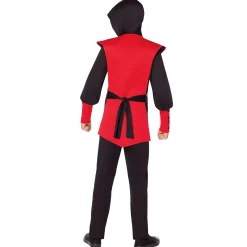 Kids Red Skull Ninja Costume