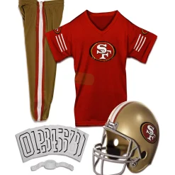 Kids San Francisco 49ers NFL Deluxe Uniform Costume - Franklin Sports