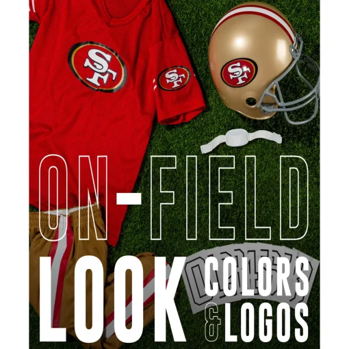 Kids San Francisco 49ers NFL Deluxe Uniform Costume - Franklin Sports