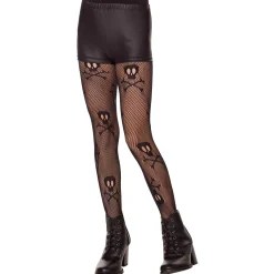 Kids Skull Tights