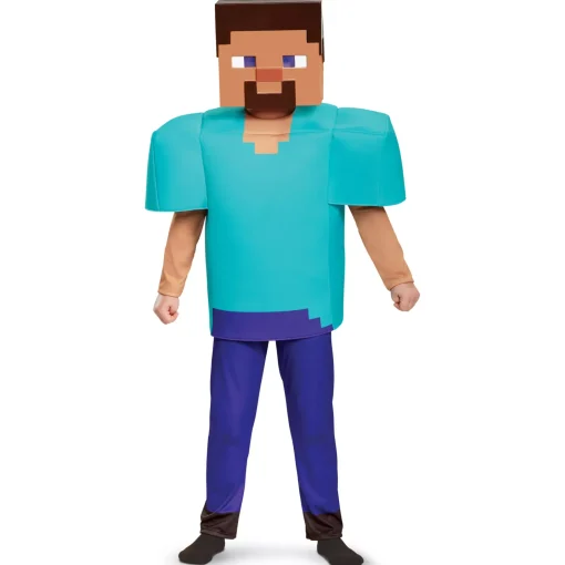 Kids Steve Costume Deluxe - Minecraft