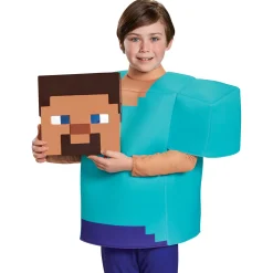 Kids Steve Costume Deluxe - Minecraft