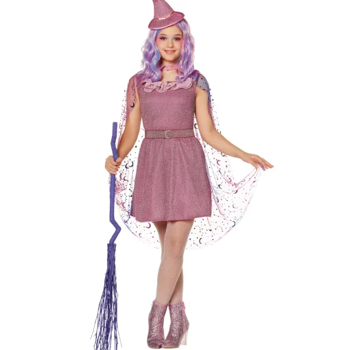 Kids Whimsical Witch Dress Costume