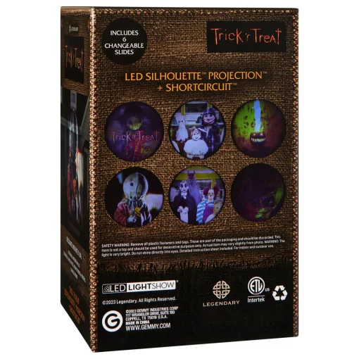 LED Trick 'r Treat Slides Projection Spotlight
