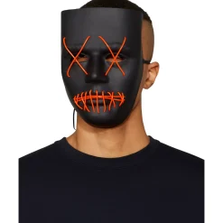 Light-Up EL Wire X Eyes Mask