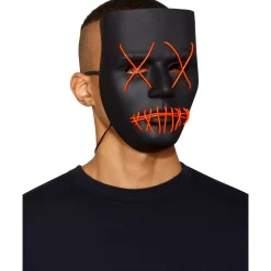 Light-Up EL Wire X Eyes Mask