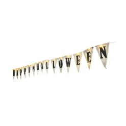 Light-Up Happy Halloween Banner