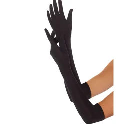 Long Black Gloves
