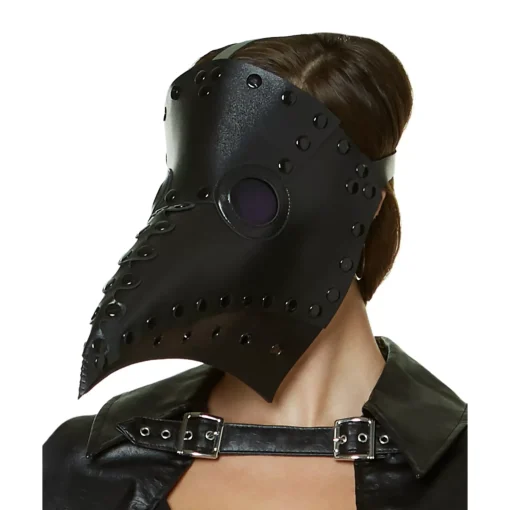 Long Plague Doctor Half Mask