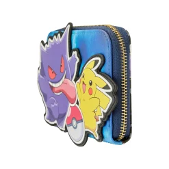 Loungefly Pikachu x Gengar Zip Wallet - Pokémon