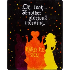 Makes Me Sick Fleece Blanket - Hocus Pocus