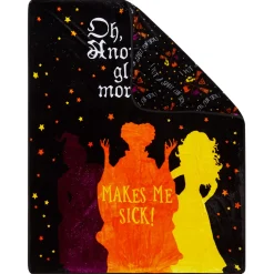 Makes Me Sick Fleece Blanket - Hocus Pocus