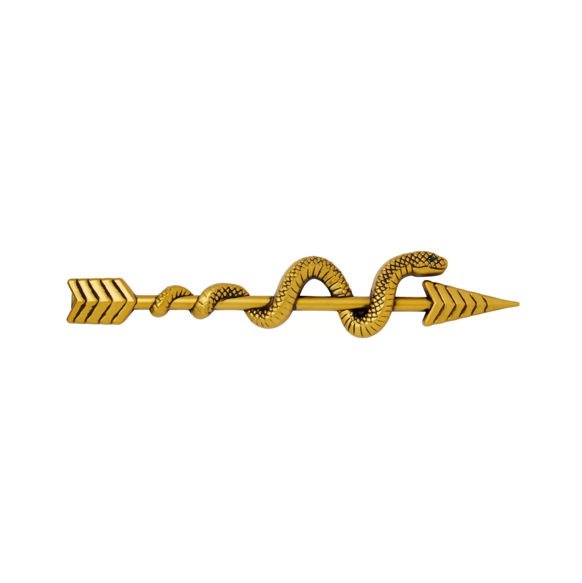 Medusa Golden Snake Arrow Sign