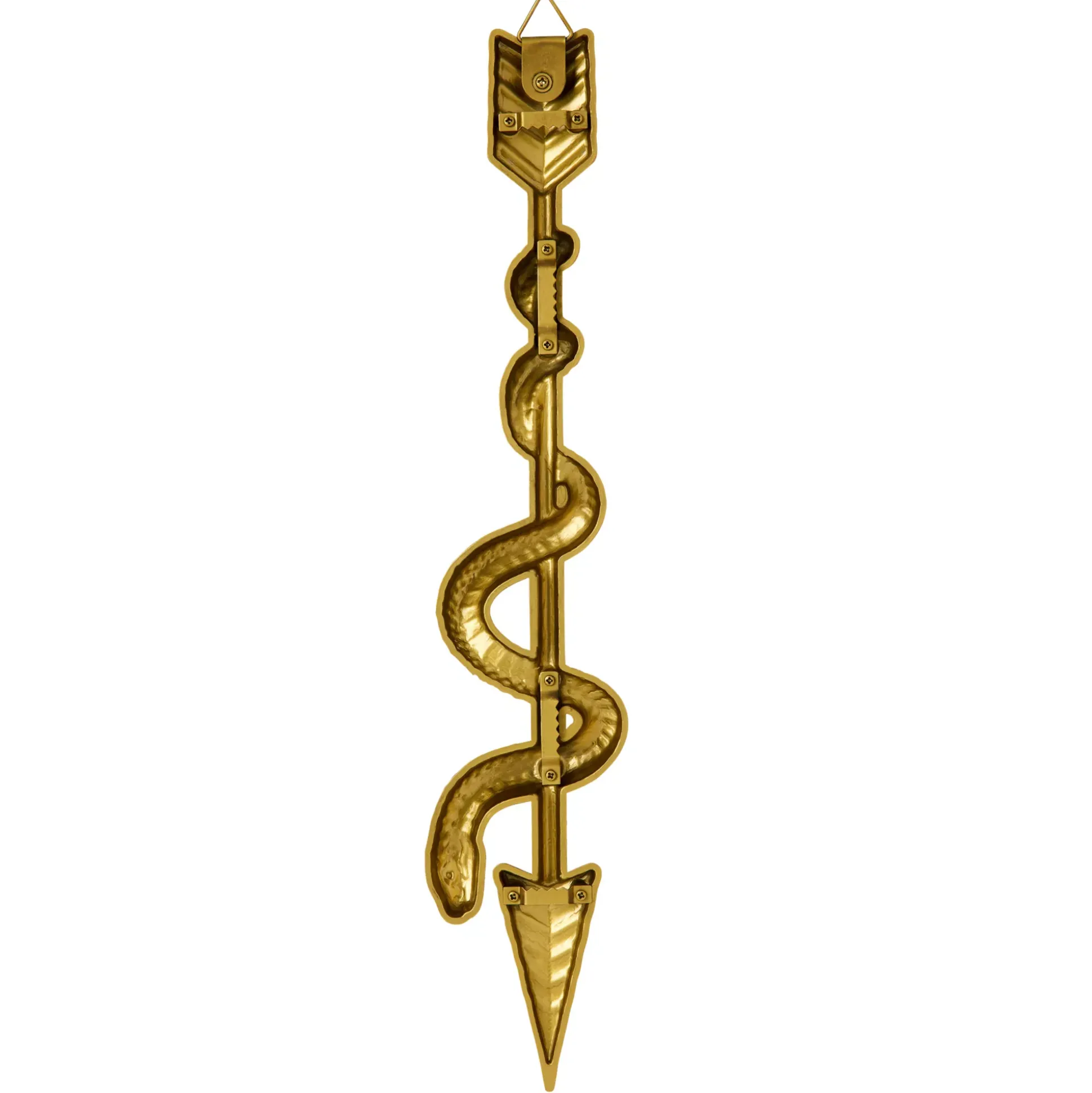 Medusa Golden Snake Arrow Sign