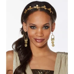 Metal Leaf Crown