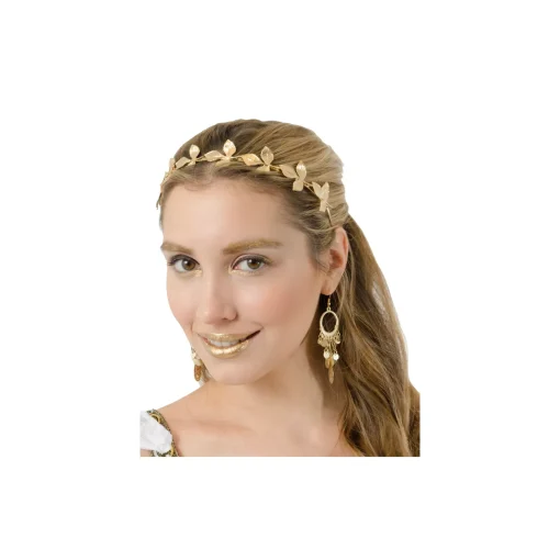 Metal Leaf Crown