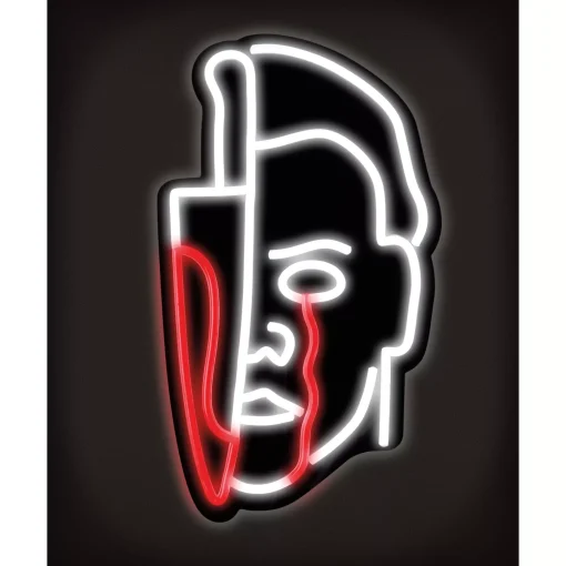 Michael Myers Neon LED Light-Up Sign - Halloween