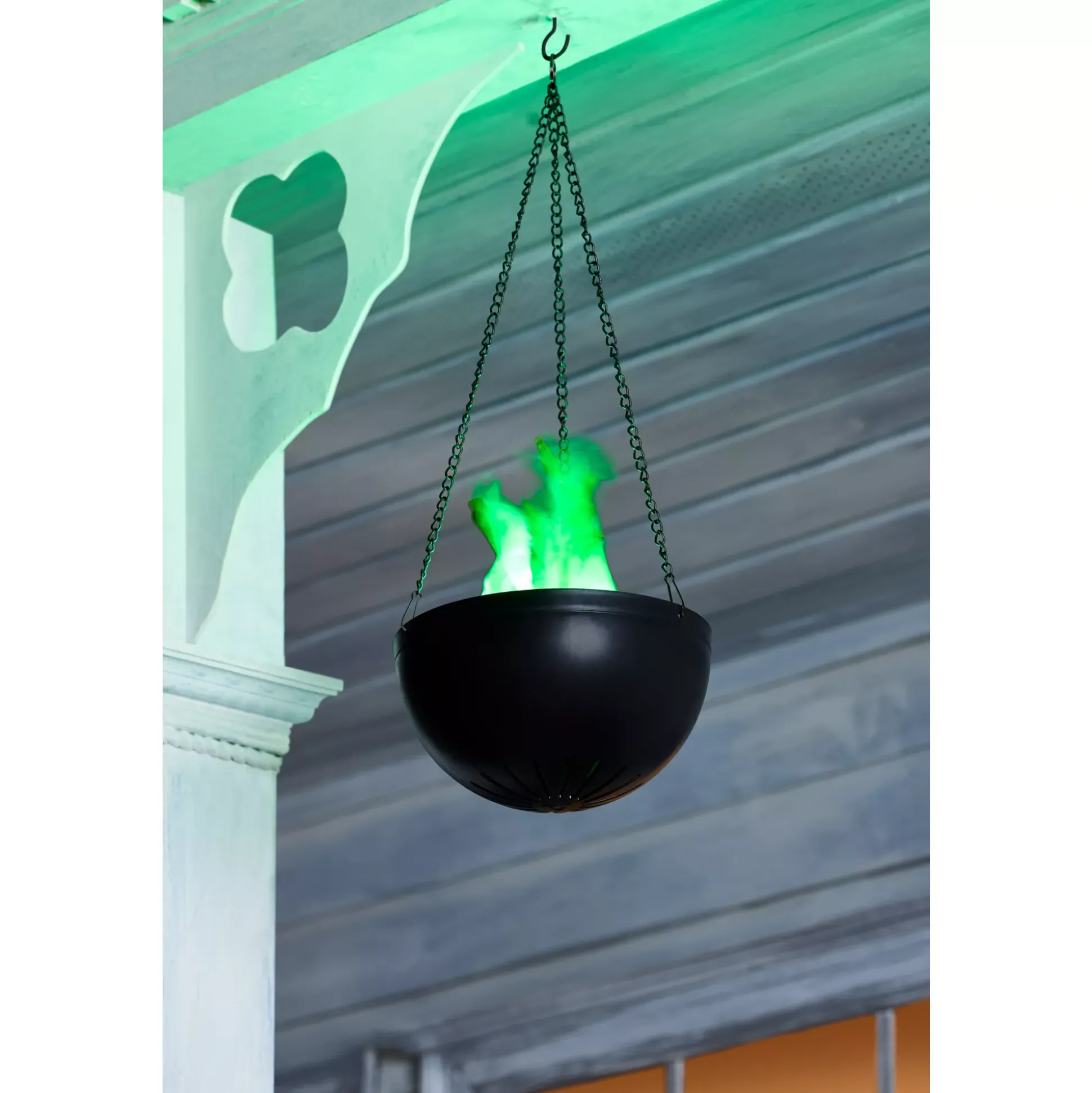 Mini Hanging Green LED Flame Light