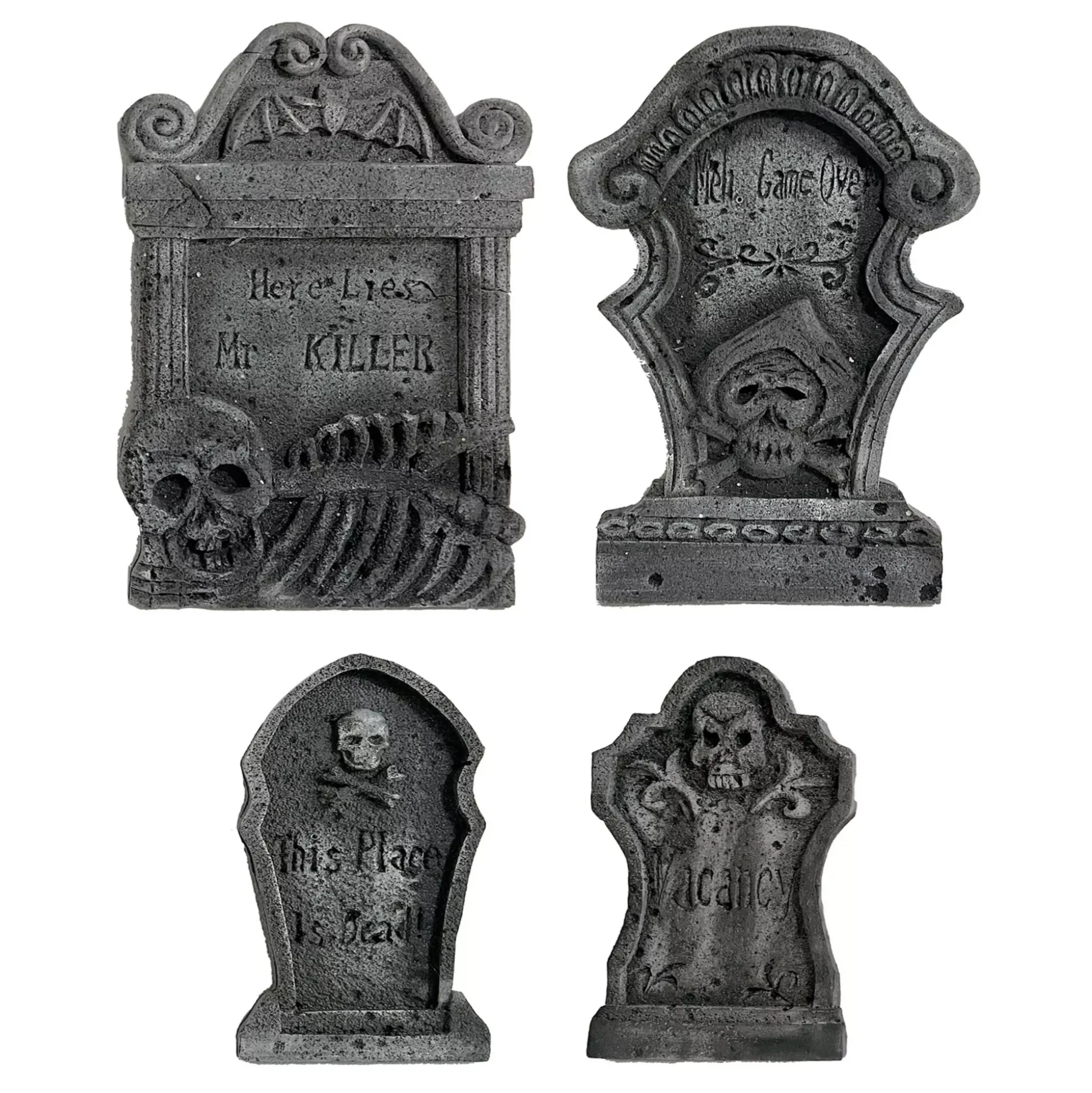 Multi-Pack Humor Tombstones - 4 Pack