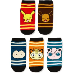 Multi-Pack Pokémon No Show Socks