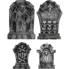 Multi-Pack Skull Tombstones - 4 Pack
