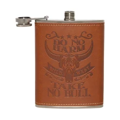 No Bull Western Flask