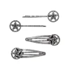 Pentagram Hair Clips