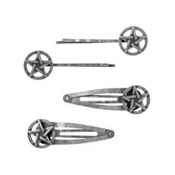 Pentagram Hair Clips